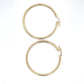 10K Yellow Gold Hoop Earrings; 1.8DWT; 2.8g