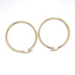 10K Yellow Gold Hoop Earrings; 1.8DWT; 2.8g