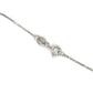 14K Two-Tone Gold Diamond Pendant on 18" Chain Necklace