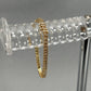 14K Yellow Gold Diamond 7.25" Bracelet; 2.0CTW; 18.5g