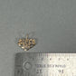 14K Yellow Gold "SUPER DAD" Pendant; 0.7DWT; 1.1g