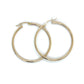 10K Yellow Gold Hoop Earrings; 1.6DWT; 2.5g