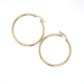 10K Yellow Gold Hoop Earrings; 1.6DWT; 2.5g