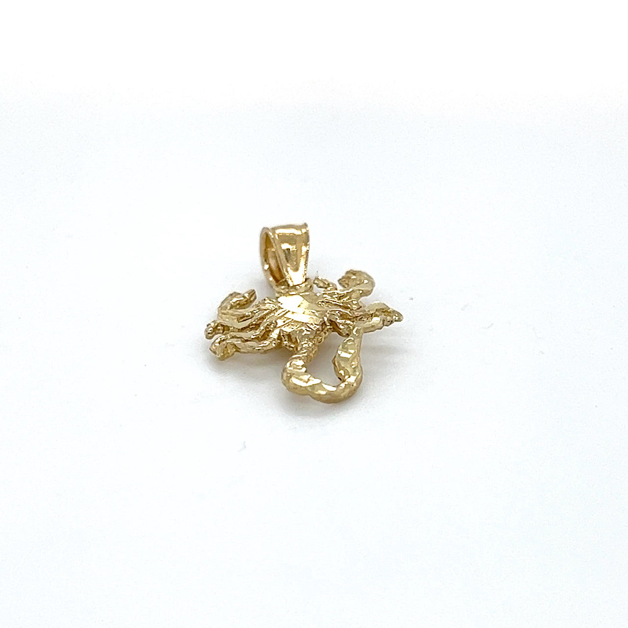 10K Yellow Gold Scorpion Pendant; 1DWT; 1.5g