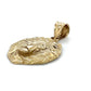 14K Yellow Gold Lion Head Pendant; 1.3DWT; 2g