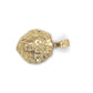 14K Yellow Gold Lion Head Pendant; 1.3DWT; 2g