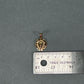 14K Yellow Gold Lion Head Pendant; 1.3DWT; 2g