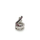 10K White Gold Diamond Infinity Pendant; 0.10CTW; 1.8g