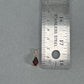 14K Yellow Gold Garnet Pendant; 1.0g