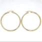 10K Yellow Gold Hoop Earrings; 1.9DWT; 3g