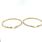 10K Yellow Gold Hoop Earrings; 1.9DWT; 3g