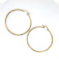 10K Yellow Gold Hoop Earrings; 1.9DWT; 3g