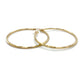 10K Yellow Gold Hoop Earrings; 1.9DWT; 3g
