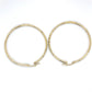 10K Yellow Gold Hoop Earrings; 1.9DWT; 3g