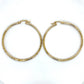 10K Yellow Gold Hoop Earrings; 1.9DWT; 3g