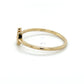 14K Yellow Gold Horseshoe Lady's Fashion Ring; 0.7DWT; Size 7