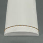 14K Two-Tone 7.5" Gold Bracelet; 2.2DWT; 3.5g
