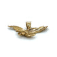 10K Yellow Gold Eagle Pendant; 2.5DWT; 4g