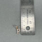 14K Yellow Gold CZ "P" Pendant; 0.7DWT: 1.1g