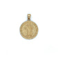 10K Yellow Gold Saint Christopher Pendant; 1.9DWT; 3g