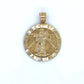 10K Yellow Gold Saint Christopher Pendant; 1.9DWT; 3g