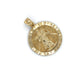 10K Yellow Gold Saint Christopher Pendant; 1.9DWT; 3g