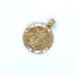 10K Yellow Gold Saint Christopher Pendant; 1.9DWT; 3g