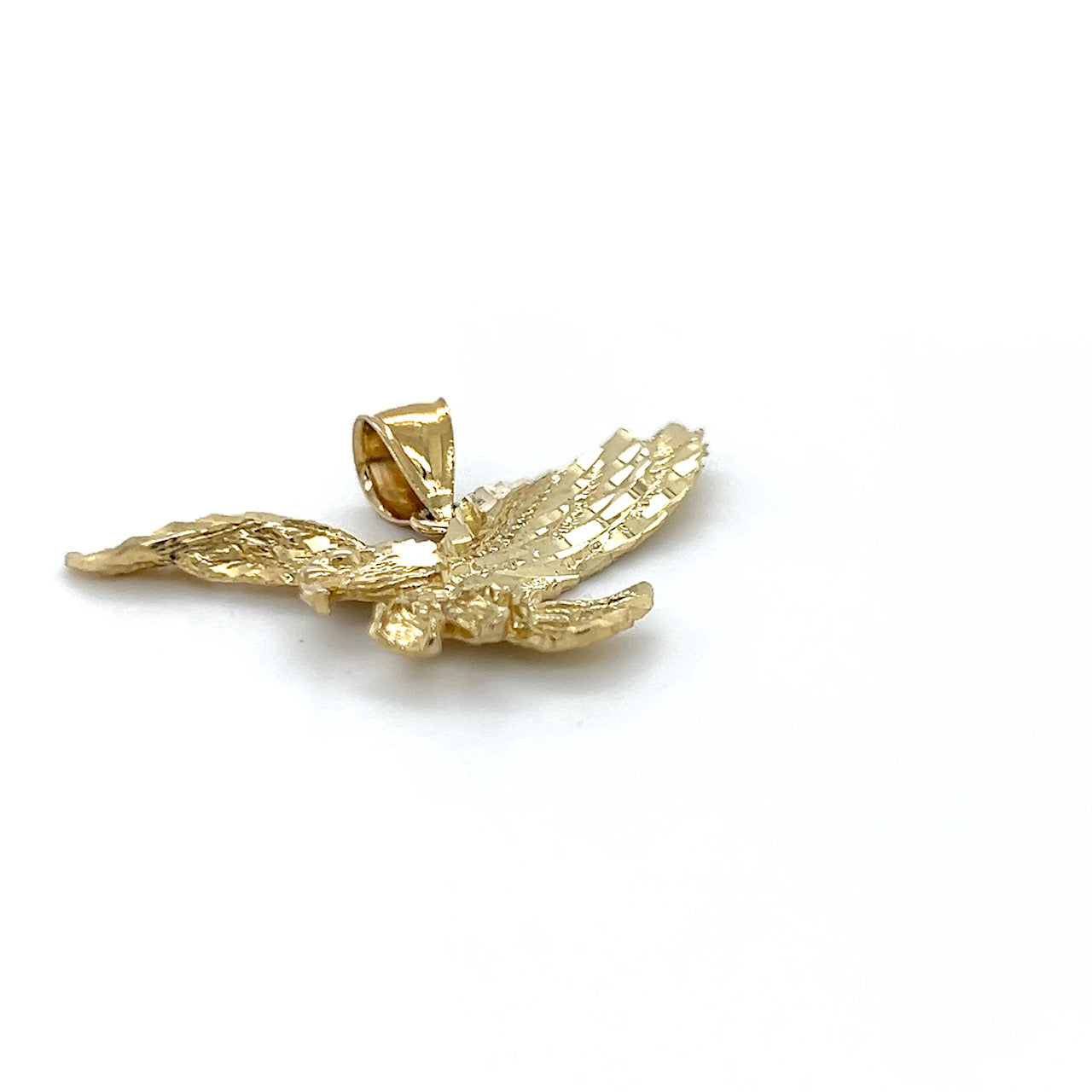 10K Yellow Gold Eagle Pendant; 2.7DWT; 4.2g