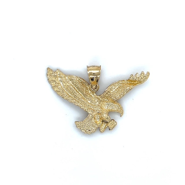 10K Yellow Gold Eagle Pendant; 2.7DWT; 4.2g
