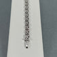 14K White Gold Diamond 7" Bracelet; 7DWT; 1.32CTW; 10.9g