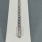 14K White Gold Diamond 7" Bracelet; 7DWT; 1.32CTW; 10.9g