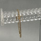 14K Yellow Gold Diamond 7.2" Bracelet; 2.75CTW; 12.6g