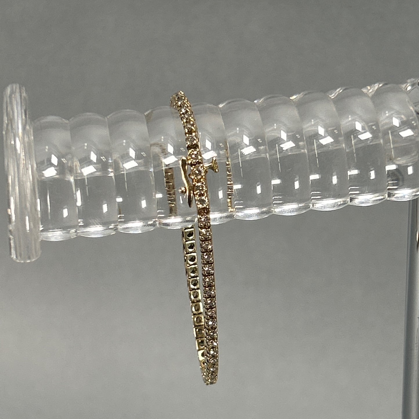 14K Yellow Gold Diamond 7.2" Bracelet; 2.75CTW; 12.6g