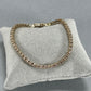 14K Yellow Gold Diamond 7.2" Bracelet; 2.75CTW; 12.6g