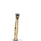 14K White Gold Sapphire Lady's Fashion Ring; 1.1DWT, Size 6