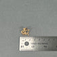 14K Yellow Gold Dragon Pendant: 1.3DWT; 2g