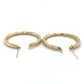 14K Yellow Gold Hoop Earrings; 2.0DWT; 3.1g