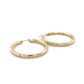 14K Yellow Gold Hoop Earrings; 2.0DWT; 3.1g