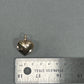 14K Yellow Gold Heart Pendant; 1.3DWT; 2g