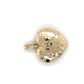 14K Yellow Gold Heart Pendant; 1.3DWT; 2g
