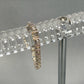 14K Two-Tone Gold Diamond Bracelet; 7.5"; 3.0CTW