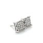 14K White Gold Diamond Earrings; 0.50CTW; 2.0g