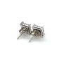 14K White Gold Diamond Earrings; 0.50CTW; 2.0g