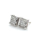 14K White Gold Diamond Earrings; 0.50CTW; 2.0g