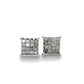 14K White Gold Diamond Earrings; 0.50CTW; 2.0g
