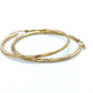 10K Yellow Gold Hoop Earrings; 1.9DWT; 2.9g