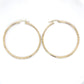 10K Yellow Gold Hoop Earrings; 1.9DWT; 2.9g