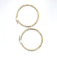 10K Yellow Gold Hoop Earrings; 1.5DWT; 2.4g