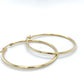 10K Yellow Gold Hoop Earrings; 2DWT; 3.1g