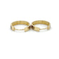 14K Yellow Gold Hoop Earrings; 2.5DWT; 3.8g